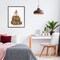 Stupell Industries Luxury Bathrobe Girl & Champagne Framed Giclee, design by Ziwei Li